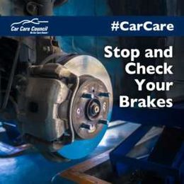 Stop and Check Your Brakes