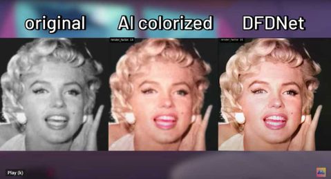 Watch how AI accessing a huge face database can create better restorations