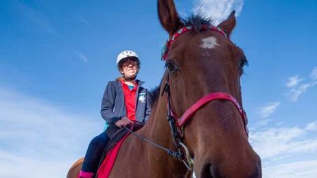 Horseriding empowering people with disabilities to find confidence, independence