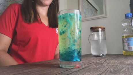 Learn about density with this DIY lava lamp experiment
