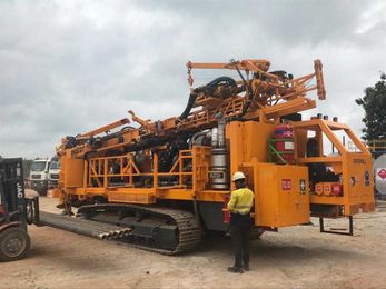 Ghanaian technicians at Geodrill Build Locally made Drill Rigs