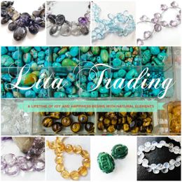 Semi-Precious Beads Crystals Minerals by LITABEADS on Etsy