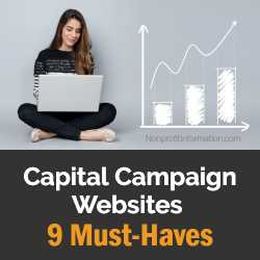 Capital Campaign Websites: 9 Must-Haves