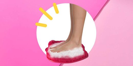 This $15 Foot Massager Scrubber Will Make Your Feet Baby-Soft