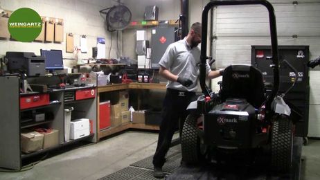 How To Change the Fuel Filter on an Exmark Radius E Series