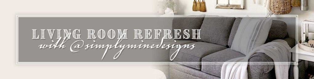 Living Room Refresh With @simplyminedesigns