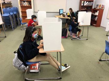 The solutions a charter school found to foster relationships virtually