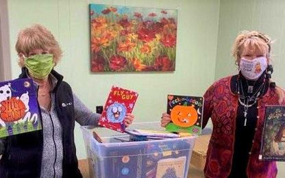 Reach Out and Read partners with food shelf