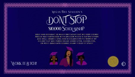 Thee Don't Stop Scholarship
