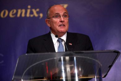 I Have Watched the New "Borat," and Rudy Really Was Just Tucking In His Shirt. But Almost Everything Else About His Scene Is Gross.