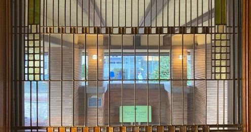 How Frank Lloyd Wright designed a distraction-free home office