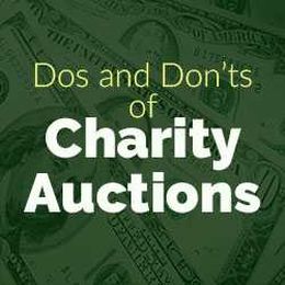 Dos and Don’ts of Charity Auctions