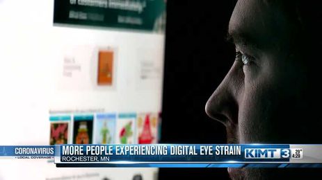 More people experiencing digital eye strain