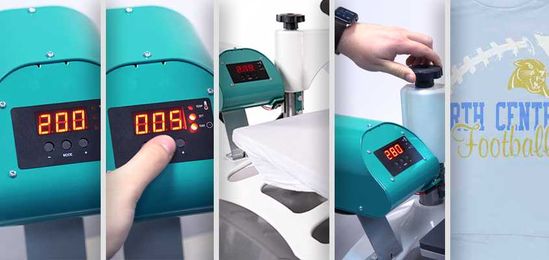 Swing Away Heat Press: 5 Tips for this new A2Z Press
