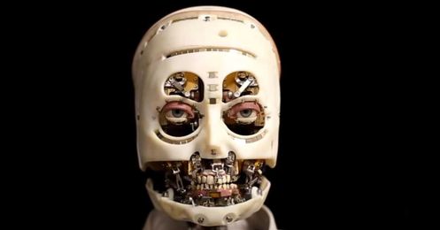 Disney’s new skinless robot can blink like a human because why not
