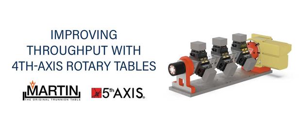 Improving Throughput with 4th-Axis Rotary Tables