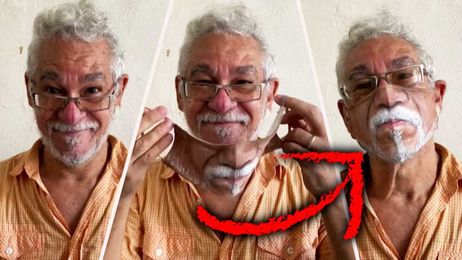 Brazilian Artist Jorge Roriz Paints Personalized Masks That Look Like Real Faces