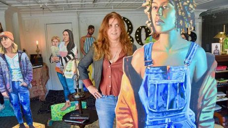 Pop-up bookshop takes an artful new approach to doing business