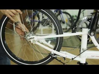 How to Remove and Replace a Rear Wheel on Your DAHON Folding Bike