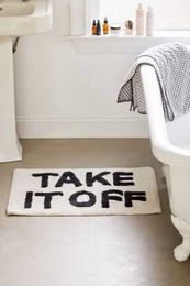 Take It Off Bath Mat