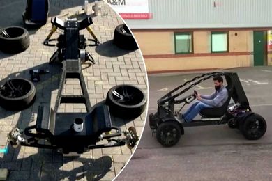 3D-printed car only weighs 300 pounds