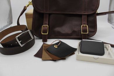 This Innovative Material Is Made Entirely from Leather Scraps