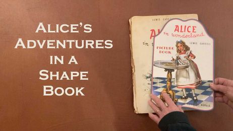 How Alice in Wonderland became a Laughing Elephant Shape Book