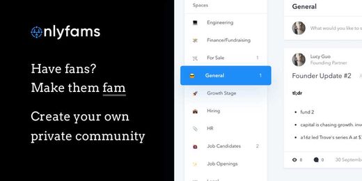 Create private communities for your fams