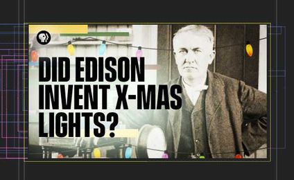 Origin of Everything: How Did Edison Invent Christmas Lights?