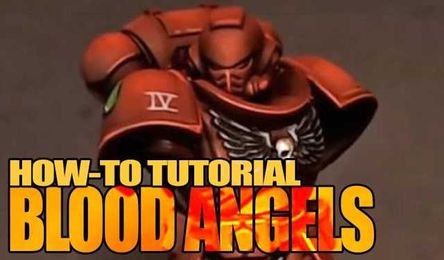Painting Blood Angels Armor Jack of Clubs Tutorial