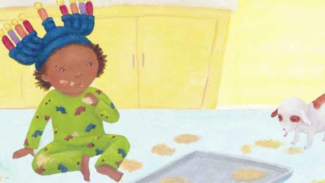 A Hanukkah Read-Aloud: Antlers With Candles