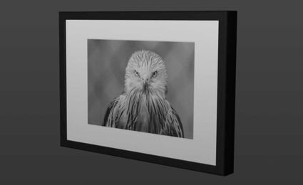 E-ink photo frame doesn't need charging