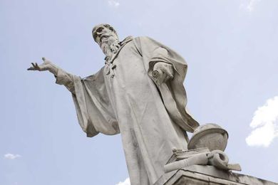 Our divided world needs a new kind of radical love. St. Benedict can help.