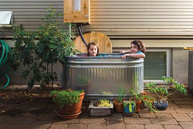 Should You DIY a Galvanized Steel Hot Tub in Your Backyard? 