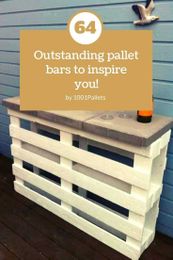 64 Awesome Wooden Pallet Bars For Your Inspiration!
