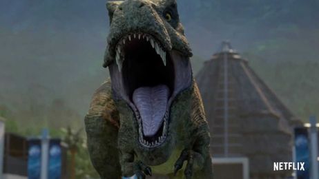 Will This T-Rex Ever Get a Kid-Shaped Snack?