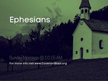 Redeeming the Time: As God Intended — Covenant Baptist Church