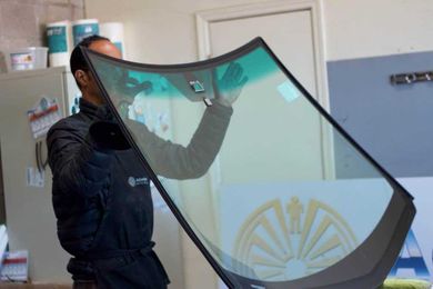 What is a “Sandblasted” Windshield?