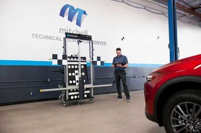 Mitchell and Bosch Create Static Calibration Solution
