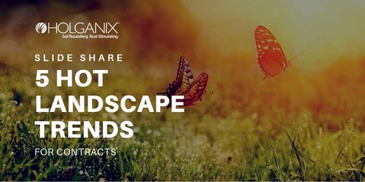 5 Hot Landscape Trends For Contractors [SlideShare]