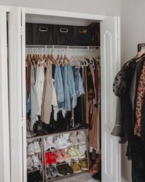 Closet and Office Makeover on a Budget