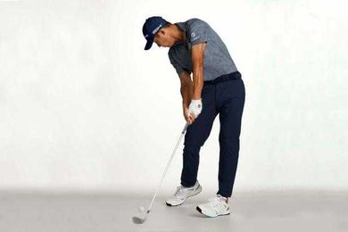 Collin Morikawa’s simple key for hitting draws and fades