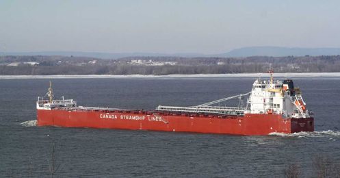 To move cargo with less mess, these ships unload themselves