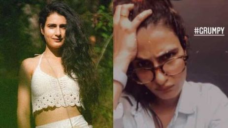 Fatima Sana Shaikh is grumpy without coffee. Just like us