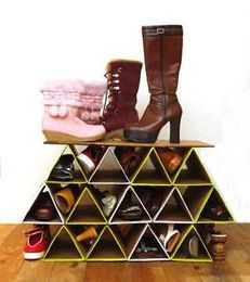 Super Space Saving DIY Shoe Rack ( for $0 )