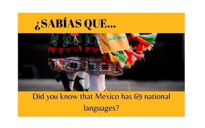 ¿Sabías que México tiene 69 lenguas nacionales?