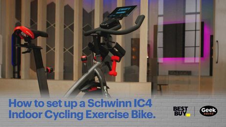 Tech Tips: How to set up a Schwinn IC4 Indoor Bike.