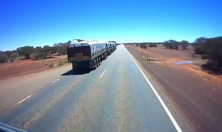VIDEO: 72-wheel semi truck seems to go on forever