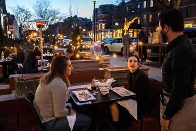 When we all gather again in restaurants, we will do so changed