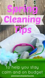 Spring Cleaning Tips to Help You Stay Calm and in Budget